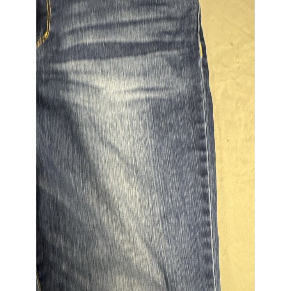 Levi Strauss Signature Modern Straight Jeans Womens 12 Medium Wash Stretch - Picture 6 of 16